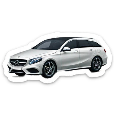 mercedes  sticker