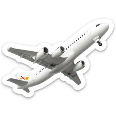 Tukhis airlines plane sticker