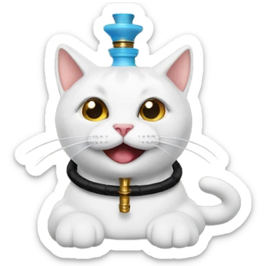 Cats hookah sticker