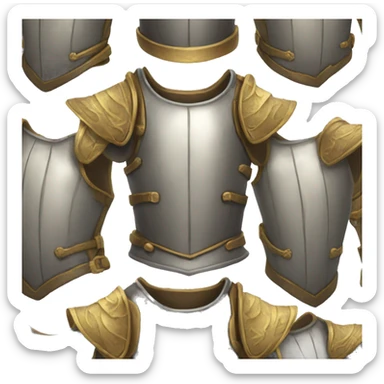 blessed torso armor sticker