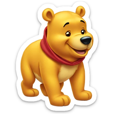 Winnie Pooh sticker