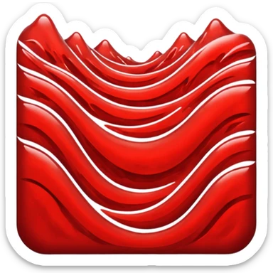 Blood Red river sticker
