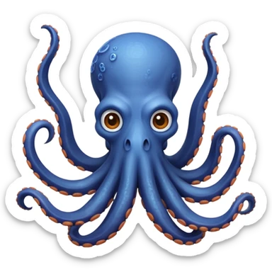 Octopus with a meth pipe  sticker