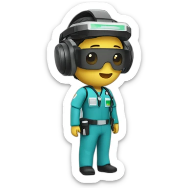 vr paramedic sticker