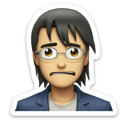 kaiji itou crying emoji sticker
