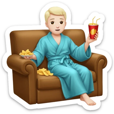 couch potato sticker