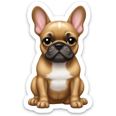 Fawn frenchie sticker