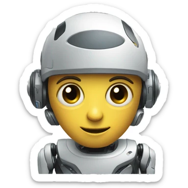 AI robo sticker