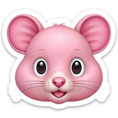 Un ratón cute volteando los ojos 🙄 como ese emoji SOLO LOS OJOS sticker