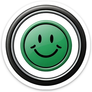 approval ink stamp in green sticker