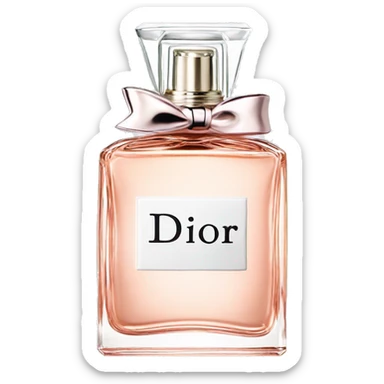 Dior perfume  sticker