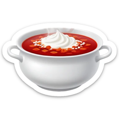 Ukrainian borscht sticker