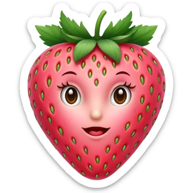 Fresita rosita sticker