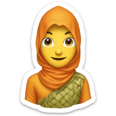 Mudik, Ketupat, 2.000 Orang, Gambar 4D, Monyet, Islam, Idih, Rumah Panjang, Rumah Mewah sticker