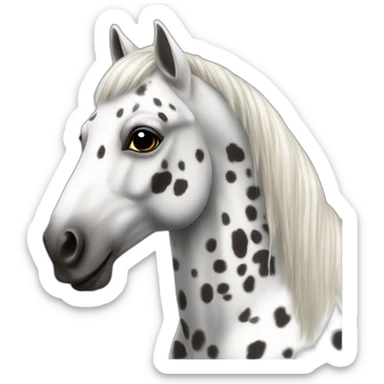 Cheval appaloosa sticker