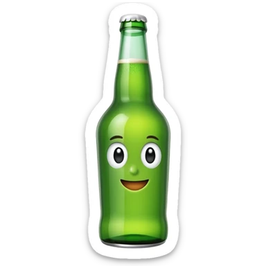 Botella de cerveza sticker