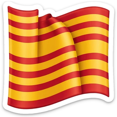 Barcelona flag sticker