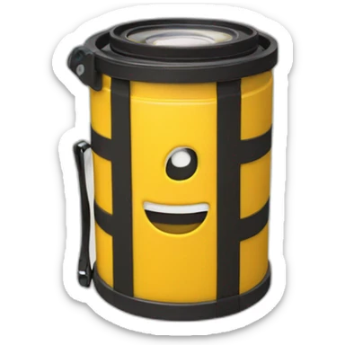 35mm film canister sticker