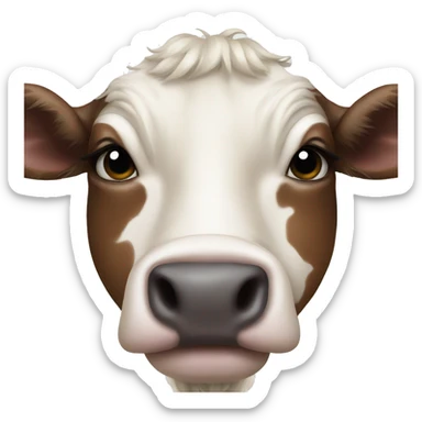 Cow udders sticker