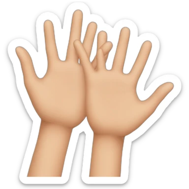 🤷🏼‍♀️ hands up sticker