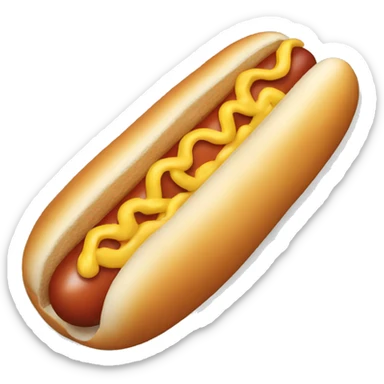 Hotdog  sticker