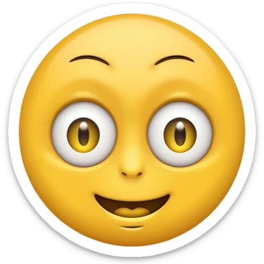 Cool emoji combined with freaky and meh sticker