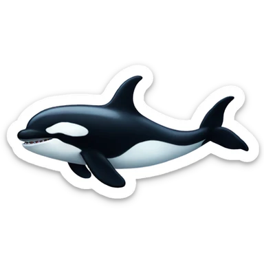 Killer whale  sticker