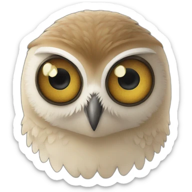 ovo owl sticker