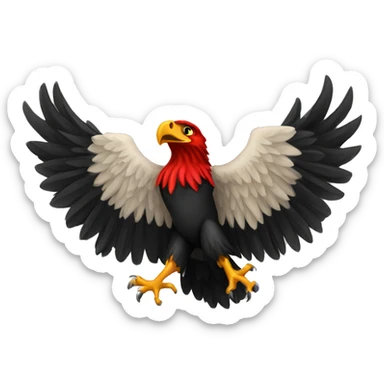 albanian eagle  sticker