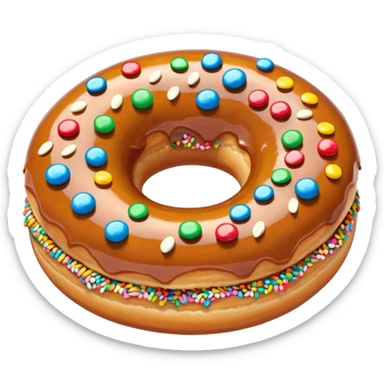 ugh with sprinkles sticker