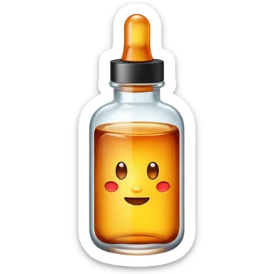 serum skincare sticker