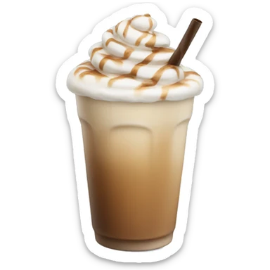 Iced latte sticker