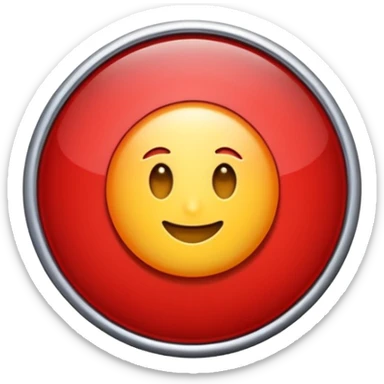 Verification badge red colour sticker