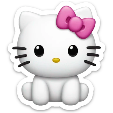 Hello kitty sticker