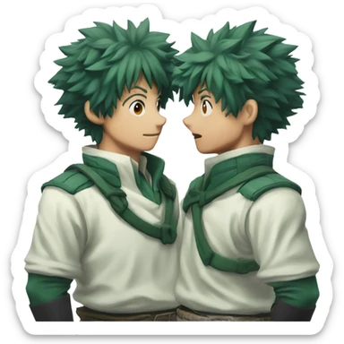 Midoriya izuko or deku  sticker