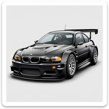 BMW M3 GTR  sticker