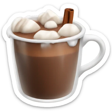 Hot chocolate  sticker