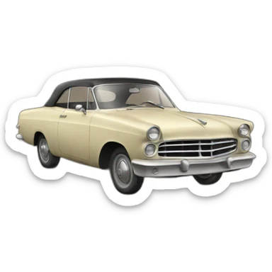 old car sticker