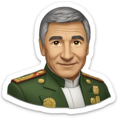 Rustam Minnikhanov Tatarstan sticker
