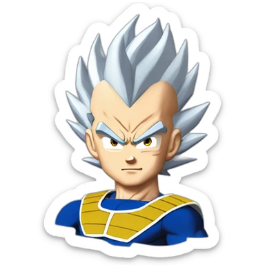  Vegeta ultra ego  sticker