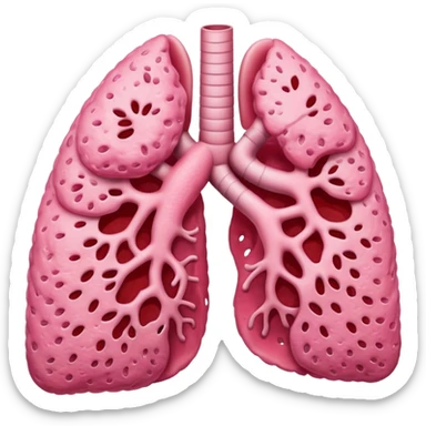 lung sticker
