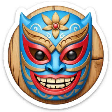 mavi tik  tiktok tiki sticker