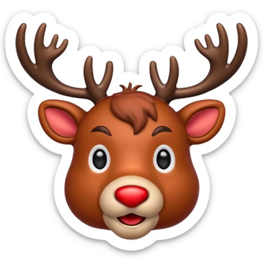 Rudolph the Red Nosed Reindeer sticker