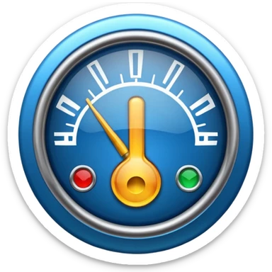 Fuel gauge emoji sticker