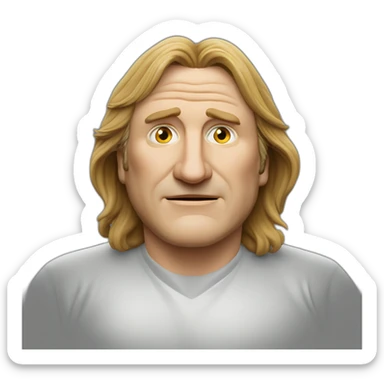 Garage Depardieu clin d’oeil sticker