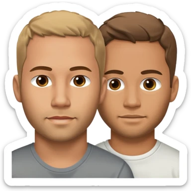 Fast & Furious dominic toretto and paul walker sticker