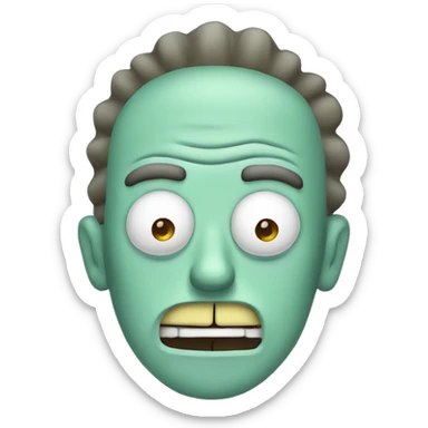 Rick and Morty emoji sticker