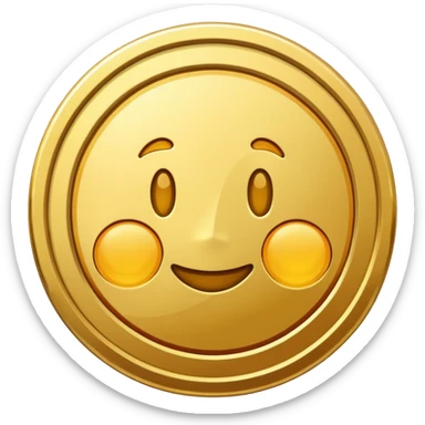 create me a coin icon for my game sticker