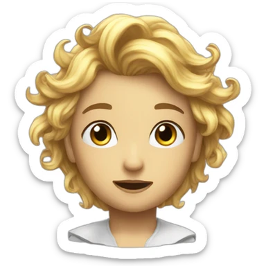 Starshine void angel sticker