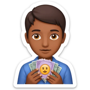 Create a hug 500 rs inr sticker